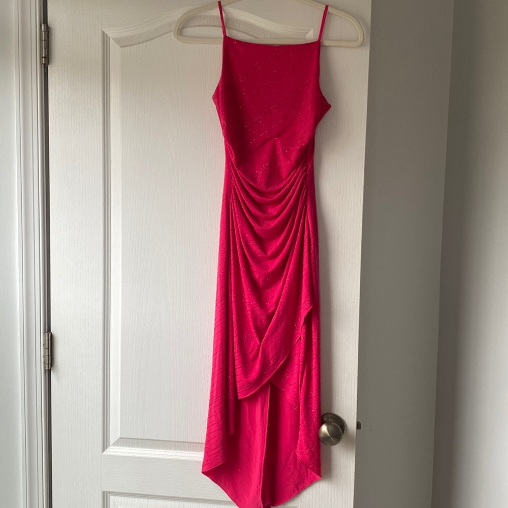 Sparkly Fuchsia Dress
